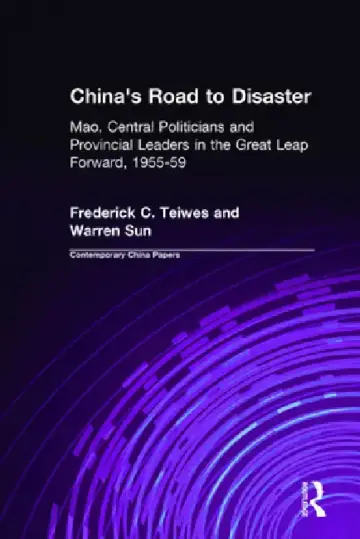 Cover of China's Road to Disaster