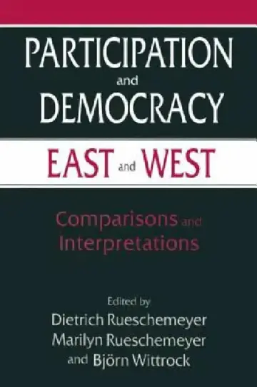 Cover of Participation and Democracy East and West