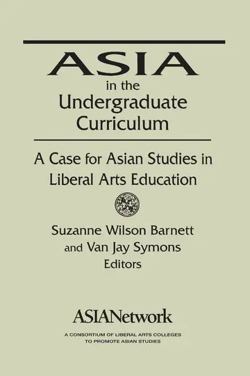 Cover of Asia in the Undergraduate Curriculum