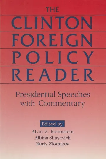 Cover of The Clinton Foreign Policy Reader