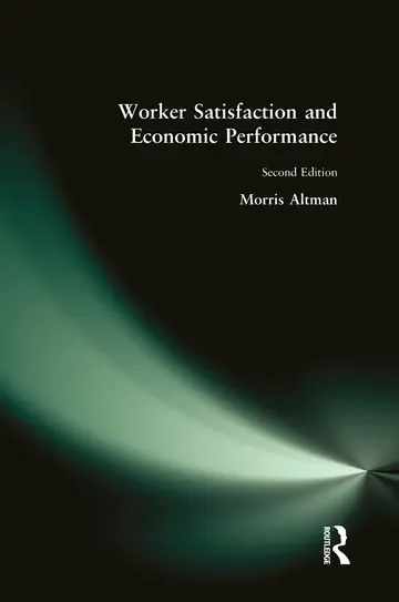 Cover of Worker Satisfaction and Economic Performance