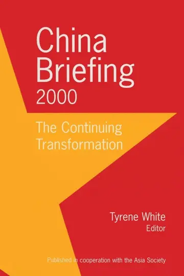 Cover of China Briefing 2000