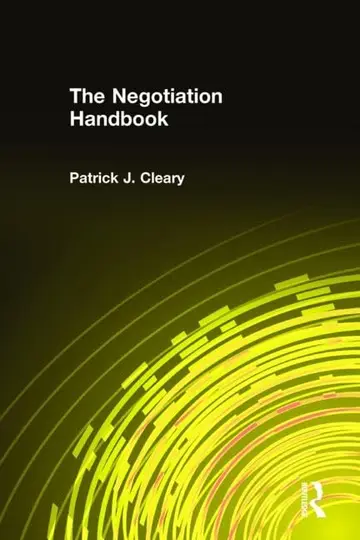 Cover of The Negotiation Handbook