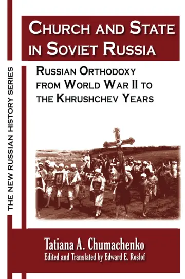 Cover of Church and State in Soviet Russia