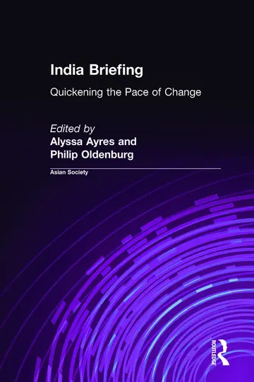 Cover of India Briefing