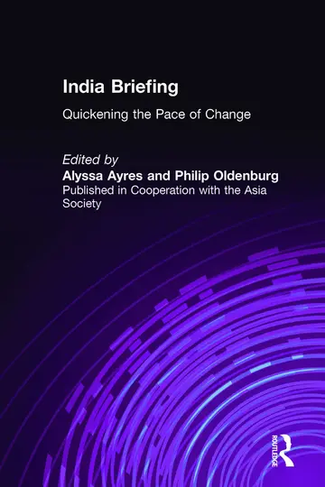 Cover of India Briefing