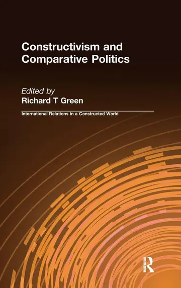 Cover of Constructivism and Comparative Politics