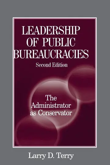 Cover of Leadership of Public Bureaucracies