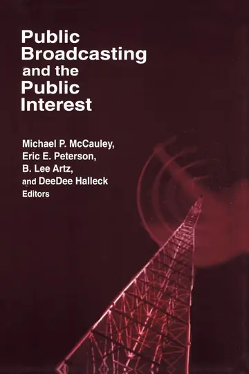 Cover of Public Broadcasting and the Public Interest