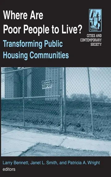 Cover of Where Are Poor People to Live?