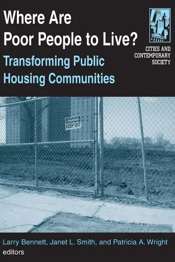 Cover of Where Are Poor People to Live?