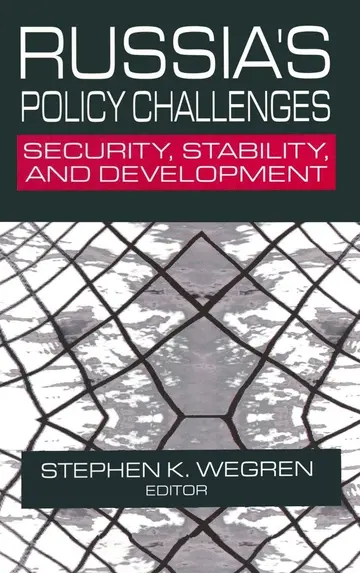 Cover of Russia's Policy Challenges