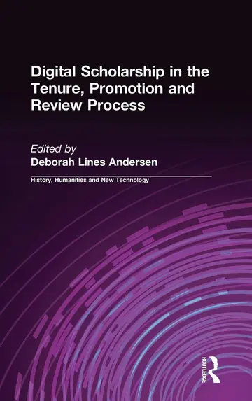 Cover of Digital Scholarship in the Tenure, Promotion, and Review Process