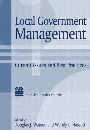 Cover of Local Government Management