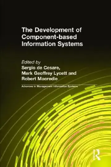 Cover of The Development of Component-Based Information Systems