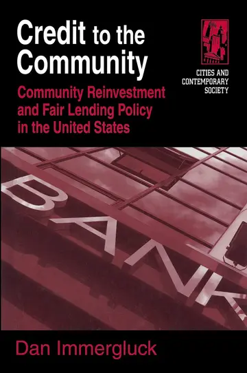 Cover of Credit to the Community