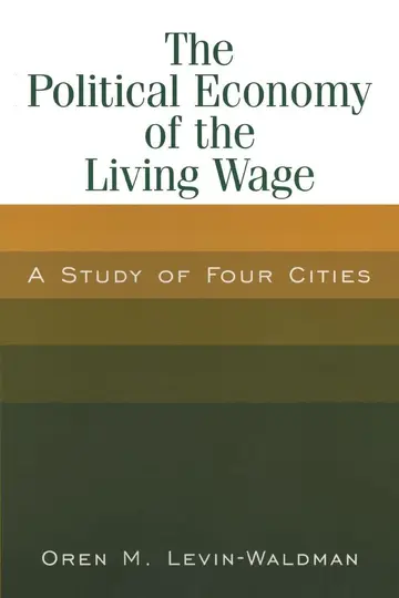 Cover of Political Economy of the Living Wage