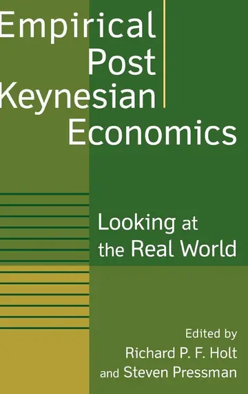 Cover of Empirical Post Keynesian Economics
