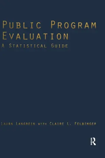 Cover of Public Program Evaluation