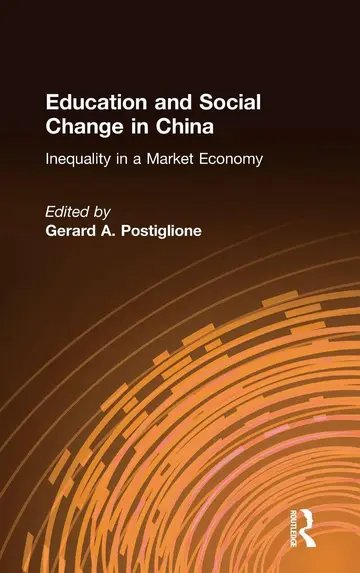 Cover of Education and Social Change in China