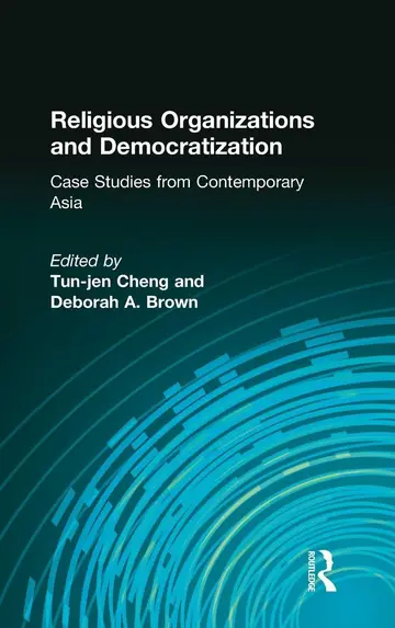 Cover of Religious Organizations and Democratization