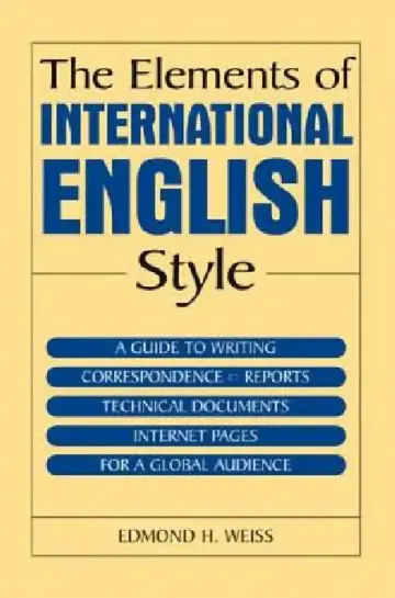 Cover of The Elements of International English Style