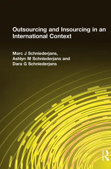 Cover of Outsourcing and Insourcing in an International Context