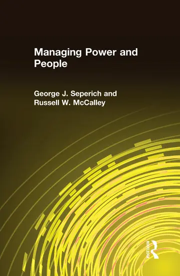 Cover of Managing Power and People