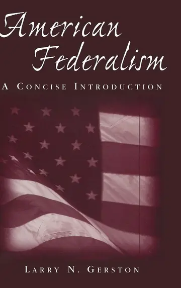 Cover of American Federalism