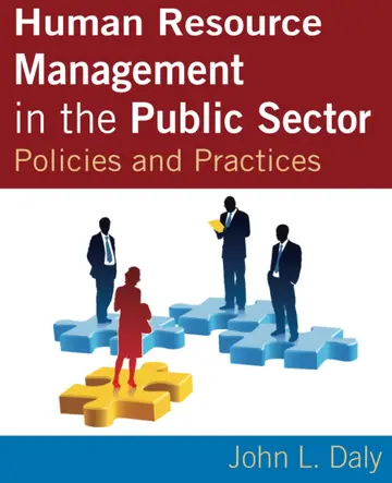 Cover of Human Resource Management in the Public Sector