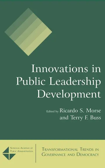 Cover of Innovations in Public Leadership Development