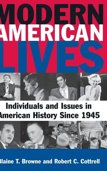 Cover of Modern American Lives