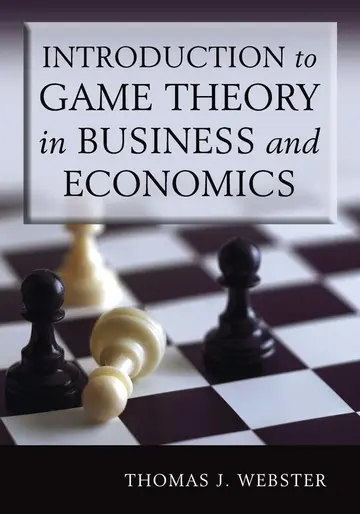 Cover of Introduction to Game Theory in Business and Economics