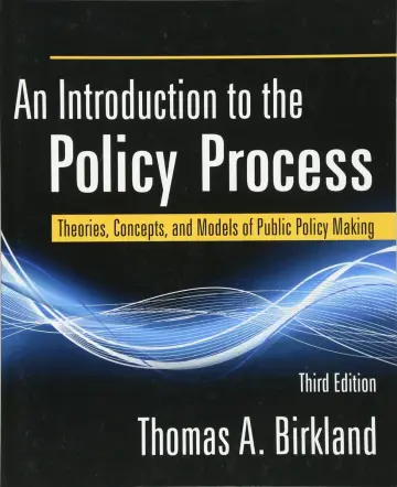 Cover of An Introduction to the Policy Process