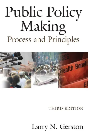 Cover of Public Policy Making