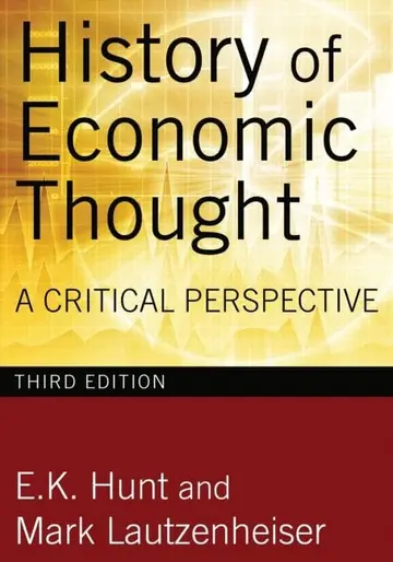 Cover of History of Economic Thought