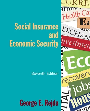 Cover of Social Insurance and Economic Security