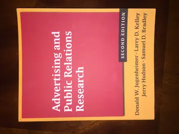 Cover of Advertising and Public Relations Research