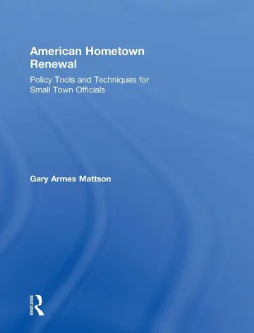 Cover of American Hometown Renewal