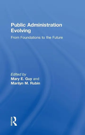 Cover of Public Administration Evolving