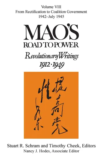 Cover of Mao's Road to Power