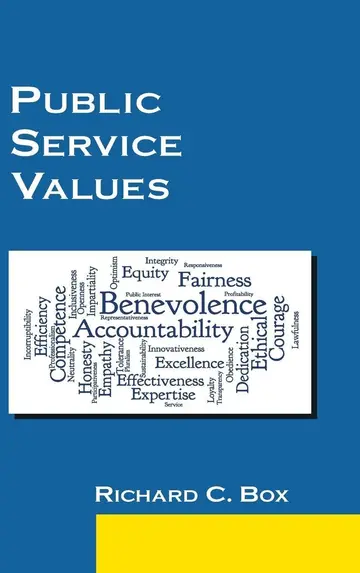 Cover of Public Service Values