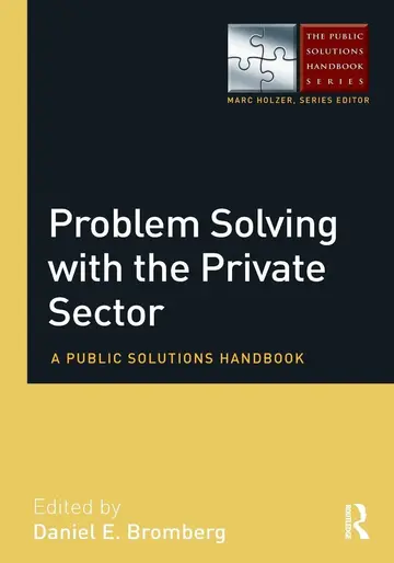 Cover of Problem Solving with the Private Sector
