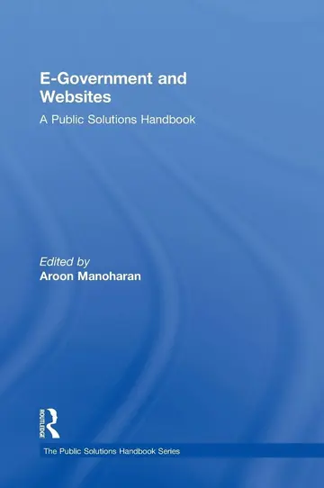 Cover of E-Government and Websites