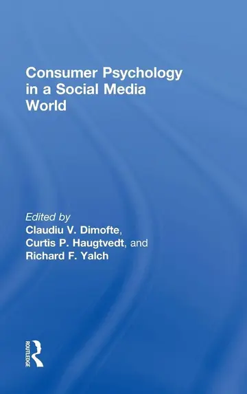 Cover of Consumer Psychology in a Social Media World