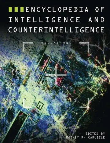 Cover of Encyclopedia of Intelligence and Counterintelligence