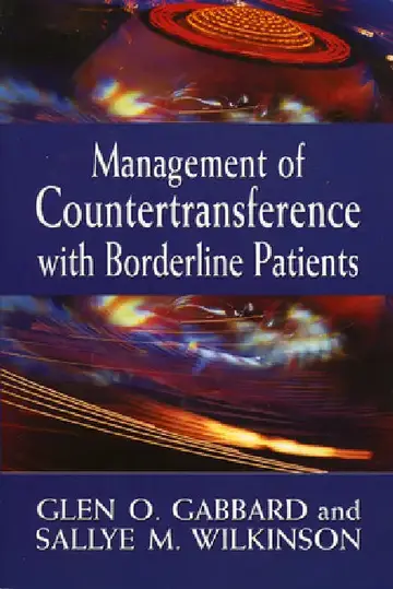 Cover of Management of Countertransference with Borderline Patients