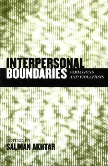 Cover of Interpersonal Boundaries