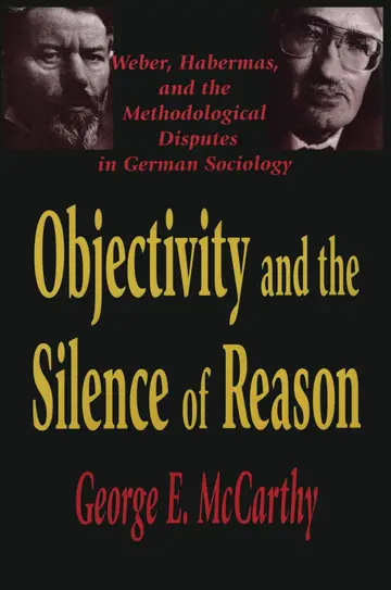 Cover of Objectivity and the Silence of Reason