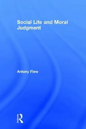 Cover of Social Life and Moral Judgment